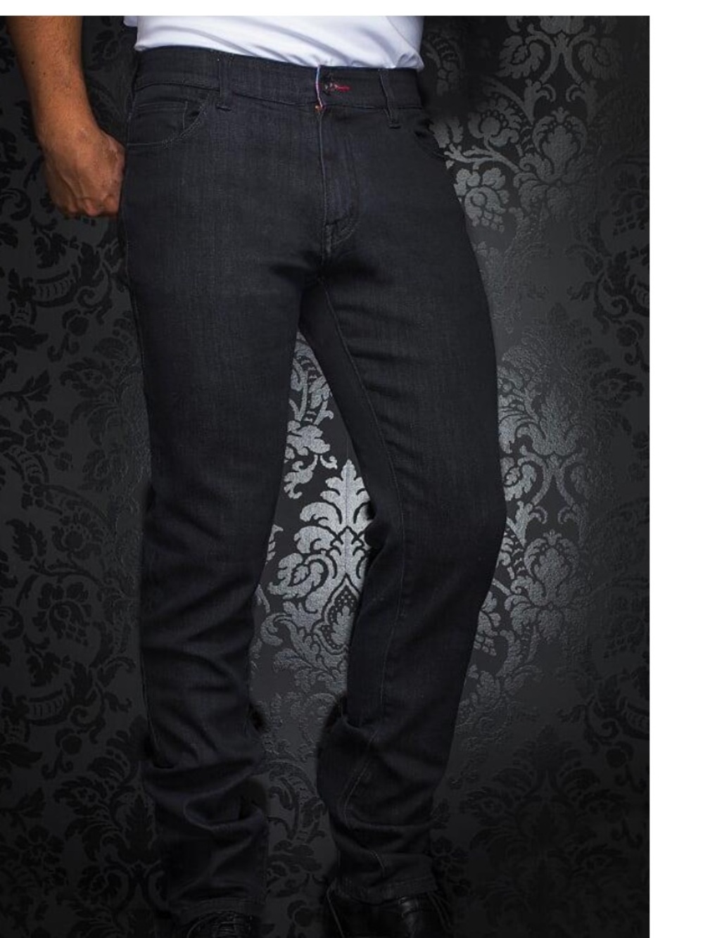 Au Noir Men's Jessie-T Skinny Jeans - Monaco 30x29